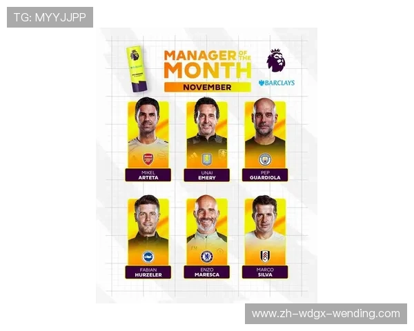 英超月度最佳主教练：评选出英超每月表现最突出的主教练